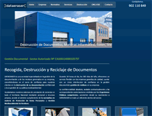 Tablet Screenshot of dataeraser.es